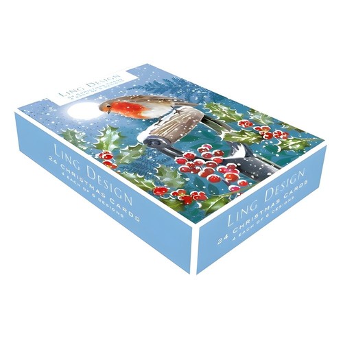Box christmas cards - of, 24
