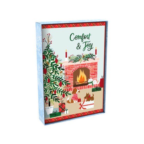 Christmas boxed cards comfort - christmas,