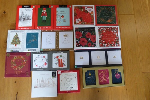 Box christmas cards - of,
