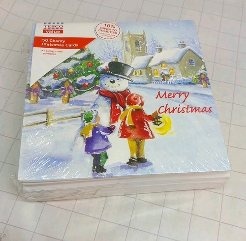 12cm square christmas - x,