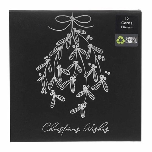 Box christmas cards - box,