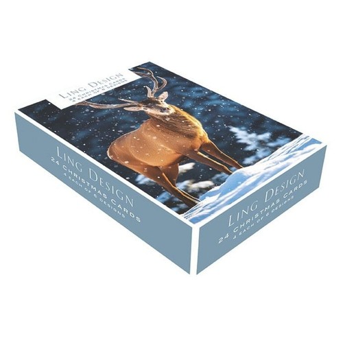 Box christmas cards - 24,