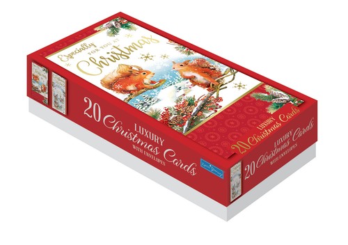 Range boxed christmas cards - of,