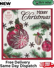 Box of 10Luxury Christmas